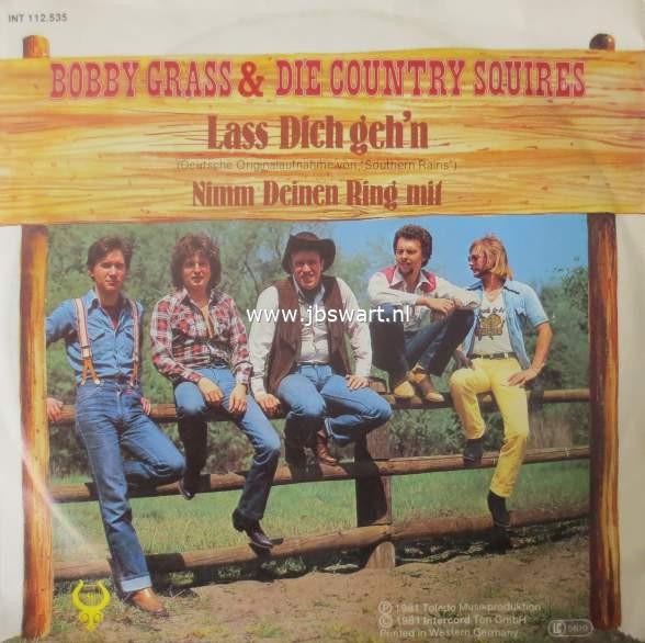 Afbeelding bij:  Bobby Grass & Die Country Squires -  Bobby Grass & Die Country Squires-